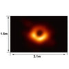 2.1m x 1.5m Black Hole Starry Sky Theme Party Children's Studio Photography Background Cloth(TK2)