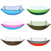 Outdoor Camping Anti-Mosquito Quick-Opening Hammock, Spec: Double (Blue+Sky Blue)
