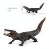 PL127-888 Simulation Crocodile Model PVC Wild Animal Static Decoration Toy