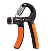 10-40kg Adjustable R-shaped Grip Finger Hand Training Gym(Black Orange (Plastic Bag))