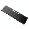 Car Carbon Fiber Cigarette Lighter Panel Frame Decorative Sticker for Volkswagen Touareg 2011-2018