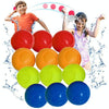 8 PCS Children Silicone Water Polo Water Fight Toy For Venting Decompression, Diameter: 6cm(Orange)
