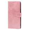 For Samsung Galaxy S25 5G Calf Texture Buckle Flip Leather Phone Case(Rose Gold)