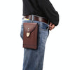 For 5.7 Inch or Below Smartphones Mobile Phone Universal Fanny Pack Leisure Sports Phone Case(Brown)