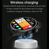 HDT 3 Max 1.6 inch Steel Band IP67 Waterproof Smart Watch Support Bluetooth Call / NFC(Black)