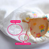 Baby Cotton Washable Four-layer Gauze Diaper, Suitable Height:90 Yards(Butterfly Sea lion)