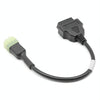 For Kawasaki 6 Pin to OBDII Female Motorcycle Connector Cable