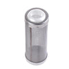 Aquarium Filter Inlet Cover 12mm - Stainless Steel, White