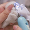 Pet Nail Clippers with LED Light, Blue - Cat & Dog Trimmer