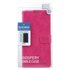 For Samsung Galaxy A54 5G GOOSPERY BLUE MOON Crazy Horse Texture Leather Phone Case(Rose Red)