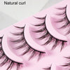 5pairs / Set Little Devil Natural Portable Single Cluster Manga Imitation Eyelashes, Model: 007