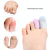 With Hole Toe Set High Heels Anti-Wear Anti-Pain Toe Protective Cover, Size: S(Transparent)