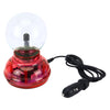 Car Auto Plasma Magic Ball Sphere Lightening Lamp with Hand-Touching Changing Pattern Model(Red)