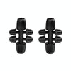 2pcs 8/11 To 4/7 Dual Locking Reducer Drip Irrigation Fittings Gardening Hose Sprinkler Connector, Model: 6 Way