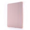 For iPad Air 2 Airbag Horizontal Flip Leather Case with Three-fold Holder & Pen Holder(Pink)