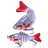 HENGJIA JM062 7 Section Fish Fake Lures VIB Minnow Fishing Lures, Size: 10cm 15g(11)