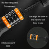 WEST BIKING Bicycle Anti-Theft Cable Combination Lock, Length: 2M With Buckle Rope