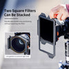 K&F CONCEPT SKU.1808 ND1000 GND8 Multi-Coated Neutral Density Filter with CPL Square Filter