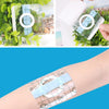 20pcs 041 Multifunctional Invisible Stickers PU Film Three-volt Stickers, Size:5x5x1.5cm(Checkered)