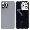 iPhone 15 Pro Glass Back Cover with Wireless Charging (Titanium Grey)