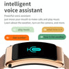 K50 1.08 inch Steel Band Earphone Detachable IP67 Waterproof Smart Watch Support Bluetooth Call(Silver)