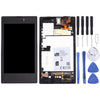Nokia Lumia 520 Black LCD Screen & Touch Panel with Frame
