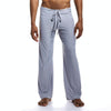 Comfortable Lounge Pants Homme Sleep Bottoms, Size:XXL (Gray)