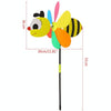 3D Cartoon Animal Cloth Windmill Children Toys Outdoor Decoration, Random Style Delivery