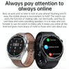 HDT 3 Max 1.6 inch Steel Band IP67 Waterproof Smart Watch Support Bluetooth Call / NFC(Black)