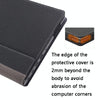 For Lenovo ThinkPad E15 Gen 4 Laptop Leather Anti-Fall Protective Case(Black)