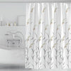 150x180cm Fresh Reed Printed Bathroom Waterproof Shower Curtain Thickened Polyester Shower Curtain Cloth(Reed)