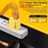 M167 PD 20W Type-C and USB QC 3.0 Fast Charger, Specification:US Plug(Black)