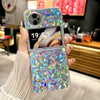For vivo X Flip Transparent Edge PC Folding Phone Case(Northern Lights)