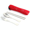 Three-Piece Outdoor Cutlery(Big Red)