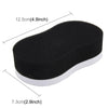 Car Wax Sponge 8- Word Shape Sponge High-density Waxing Sponge(Black)