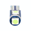 10 in 1 Car T5 0.2W DC12V Instrument Panel LED Decorative Light(Ice Blue Light)