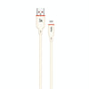 TOTU CB-6-L 15W USB to 8 Pin Silicone Data Cable, Length: 1m(Beige)