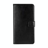 For Alcatel 1S 2020 idewei Crazy Horse Texture Horizontal Flip Leather Case with Holder & Card Slots & Wallet(Black)