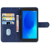 Leather Phone Case For Alcatel 1/1 2019&2021 / Vodafone Smart E9(Blue)