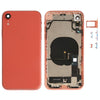 iPhone XR Orange Back Cover Assembly with Side Keys & Wireless Charging