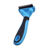 Double-Sided Pet Comb, Large, Blue - Stainless Steel, Cat & Dog Grooming