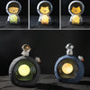 W1153 Resin Planet Night Light Home Decorations, Style: Bear Astronaut