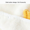 60x120cm Kids Bath Towel Thickened High Density Coral Fleece Hooded Cloak Water Absorbent Cape(White)