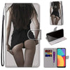 For Alcatel 1L (2021) Coloured Drawing Cross Texture Horizontal Flip PU Leather Case with Holder & Card Slots & Wallet & Lanyard(Upskirt)