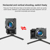 For Sony ILME-FX30 / FX3 PULUZ Metal Camera Cage Stabilizer Rig with NOTA Slider(Black)
