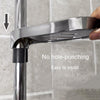 Household Bathroom Shower Soap Holder Laboratory Drainage Organizer, Style: Brushed Gray