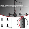 4 Packs Scooter Forehead Pole Connection Fixing Screw For Xiaomi Mijia M365/PRO(Black)