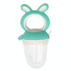 Baby Pacifier Fruit And Vegetable Auxiliary Feeder Baby Bites Feeder Nipples, Color: Large Green