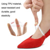 10 Pairs Invisible Transparent High Heels Anti-drop Laces(Transparent)