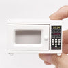 1:12 Model Doll House Kitchen Decoration Fine Microwave Oven(White)